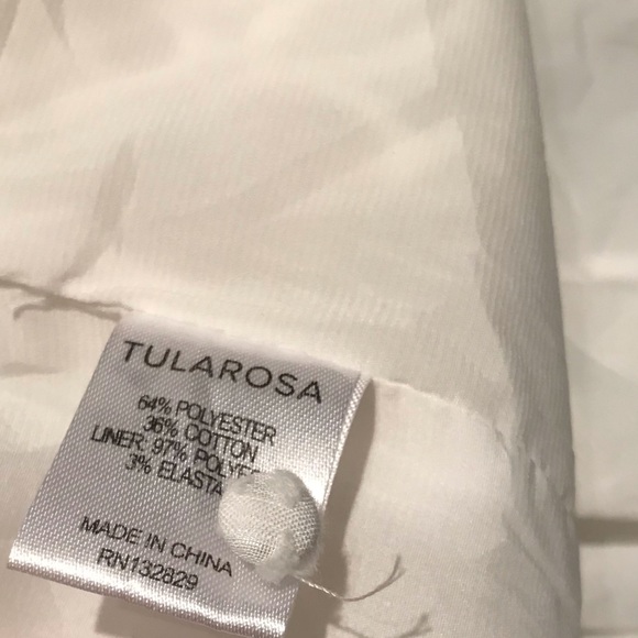 NWT Tularosa Bailey Tunic Mini Dress in Lace White and Cream Size XS - Picture 10 of 10